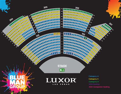 Luxor hotel blue man group seating chart <strong> This family-friendly spectacle, great for adults and kids alike, is sure to</strong>